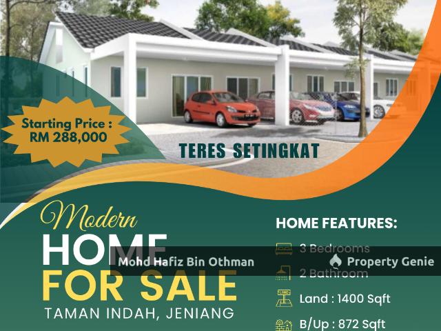 Terraced House for sale in Jeniang, Kedah