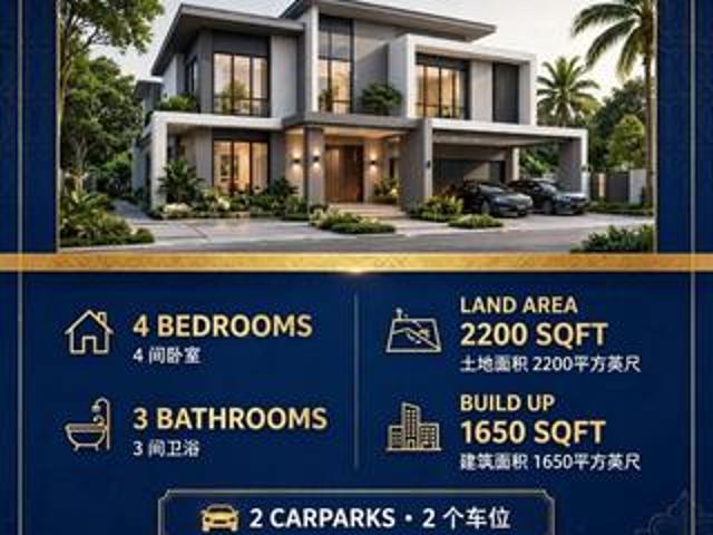 Terraced House for sale in Bandar Butterworth, Seberang Perai
