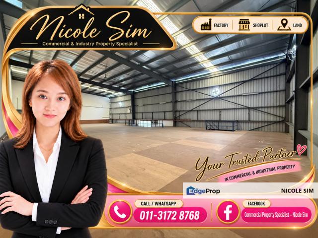 Warehouse for rent in Bukit Jeram, Jeram
