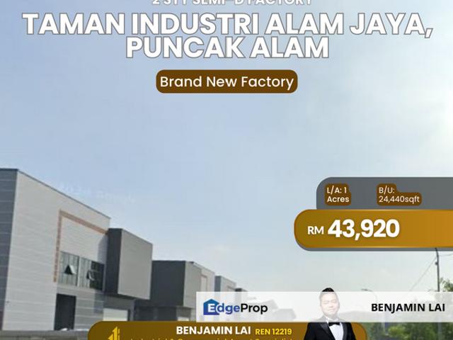 Warehouse for rent in Jeram, Selangor