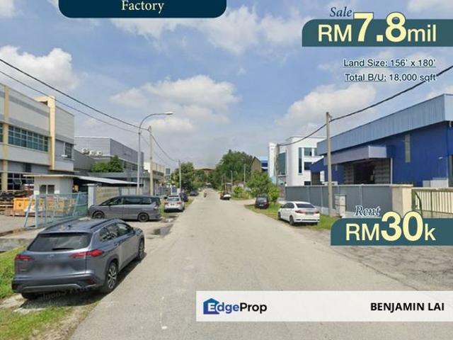 Warehouse for sale in Jeram, Selangor
