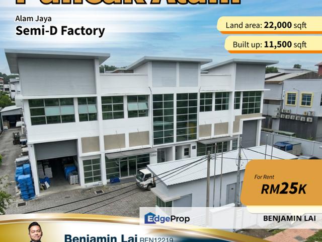 Warehouse for rent in Jeram, Selangor