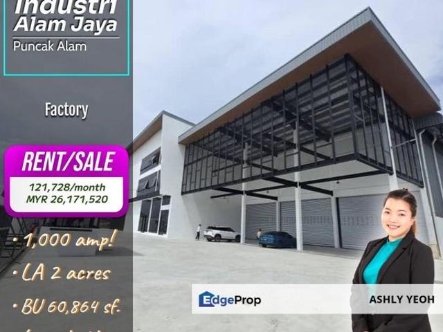 Warehouse for sale in Jeram, Selangor
