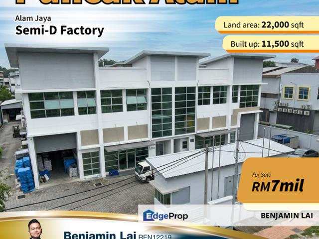 Warehouse for sale in Jeram, Selangor