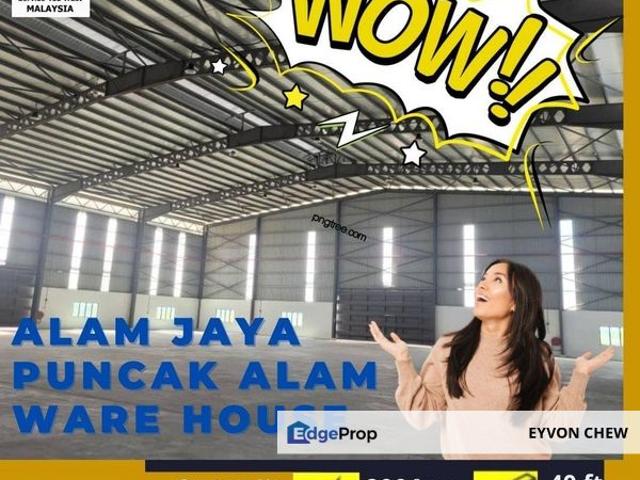 Warehouse for rent in Kuala Selangor, Selangor