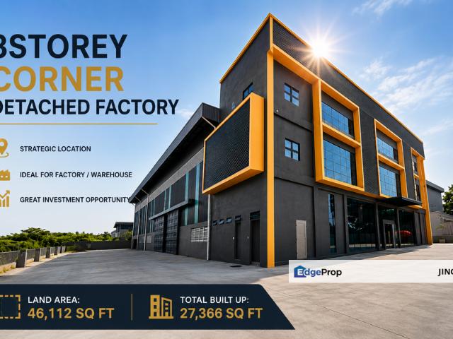 Warehouse for rent in Jeram, Selangor