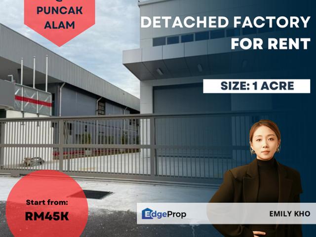 Warehouse for rent in Selangor