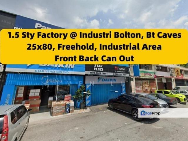 Warehouse for sale in Selayang, Selangor