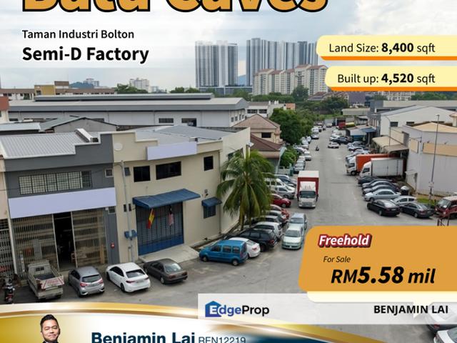 Warehouse for sale in Selayang, Selangor