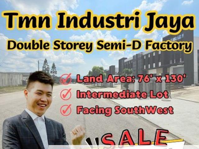 Warehouse for sale in Pulai, Bukit Ledang