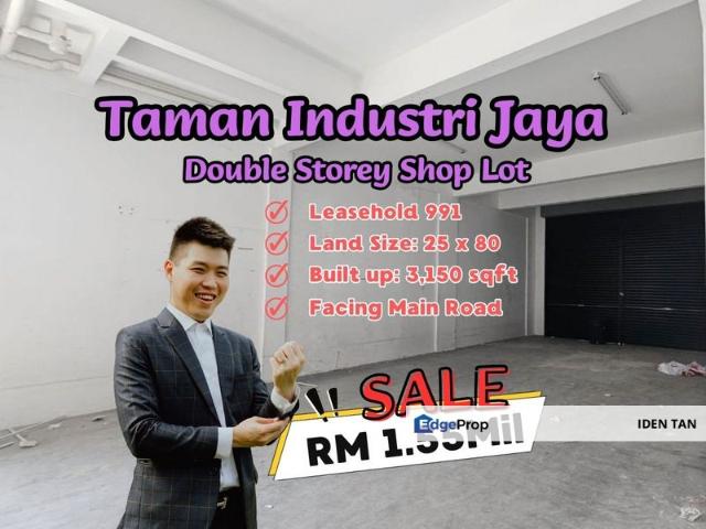 Shop for sale in Taman Industri Jaya, Iskandar Puteri