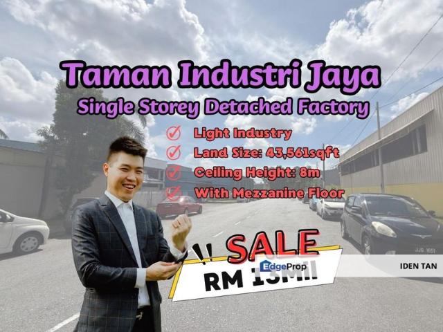 Warehouse for sale in Skudai, Iskandar Puteri