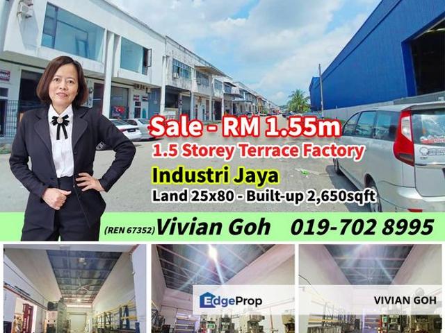 Warehouse for sale in Johore Bahru, Johor