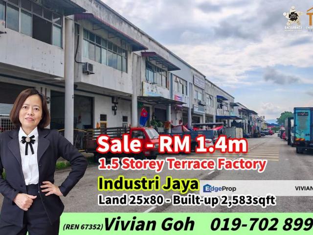 Warehouse for sale in Pulai, Bukit Ledang
