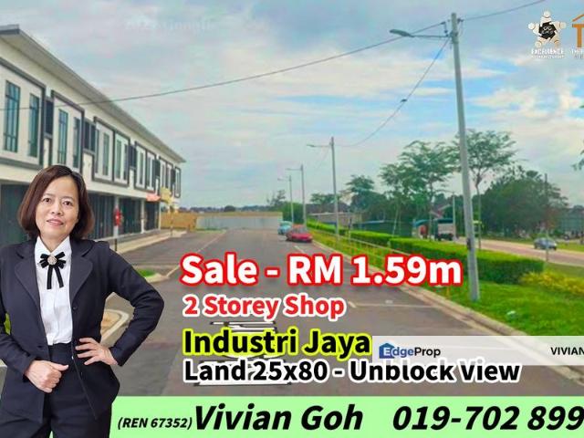 Shop for sale in Pulai, Bukit Ledang