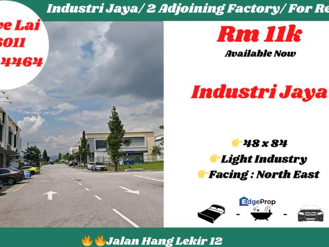 Warehouse for rent in Johore Bahru, Johor