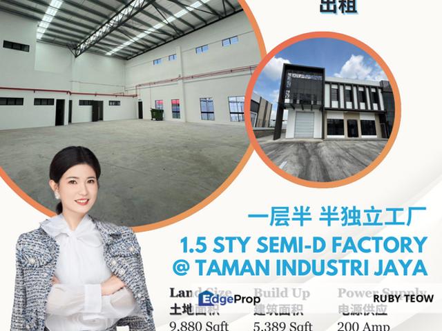 Warehouse for rent in Johore Bahru, Johor