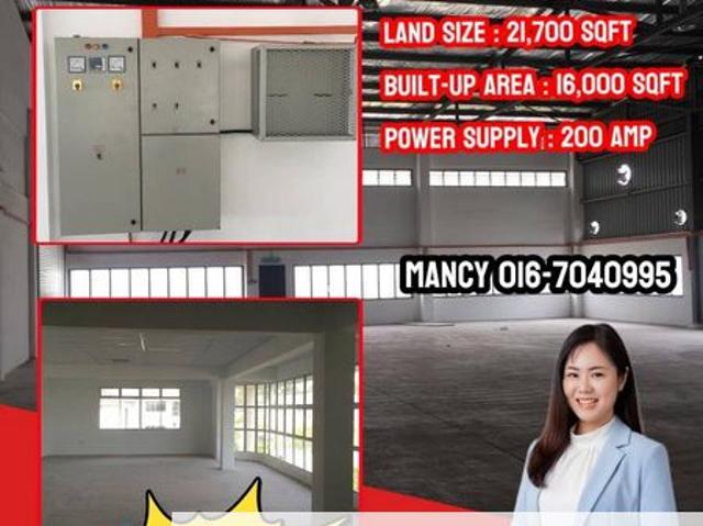 Warehouse for rent in Johore Bahru, Johor