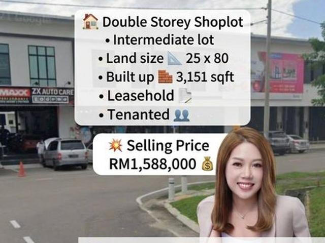Shop for sale in Bukit Ledang, Johor
