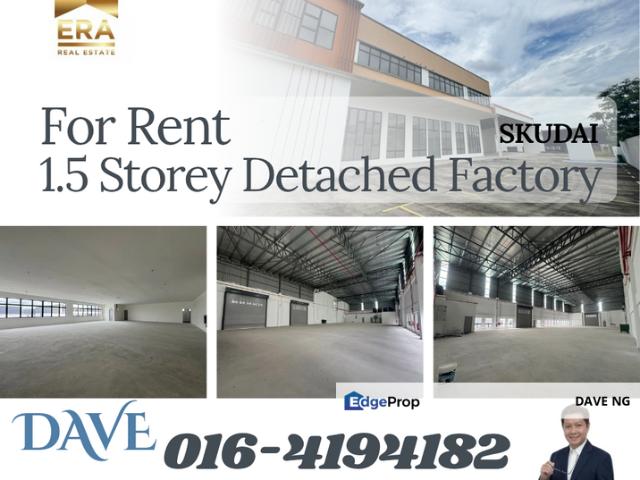 Warehouse for rent in Johore Bahru, Johor