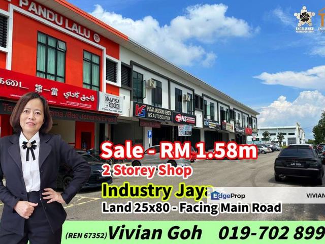 Shop for sale in Pulai, Bukit Ledang