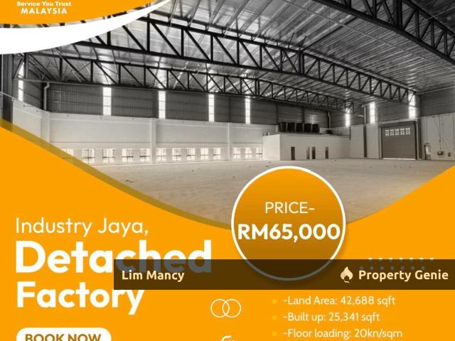 Warehouse for rent in Pulai, Bukit Ledang