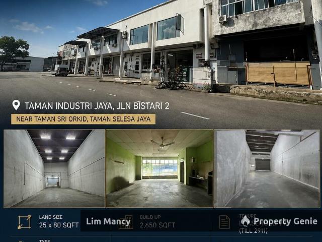 Warehouse for sale in Pulai, Bukit Ledang