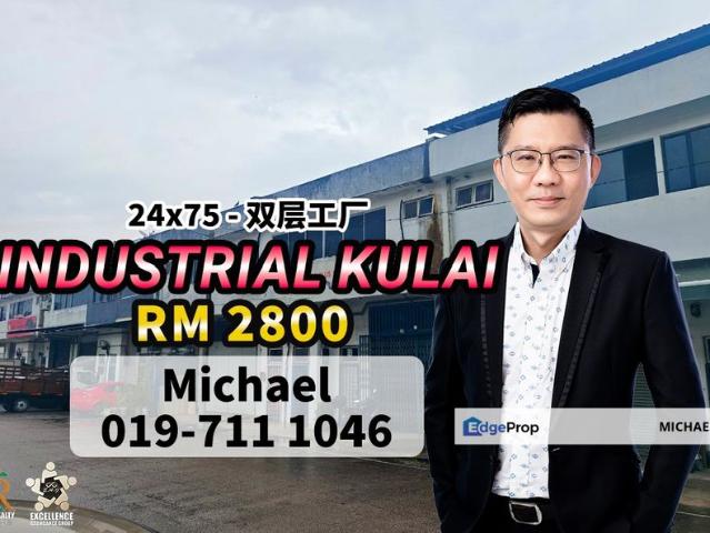 Warehouse for rent in Kulai, Johor