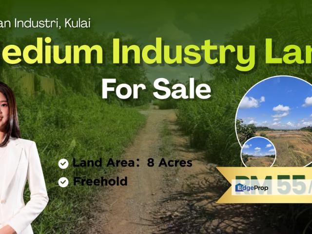 Warehouse for sale in Kulai, Johor