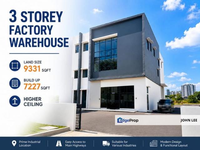 Warehouse for rent in Tanjong Sepat, Selangor
