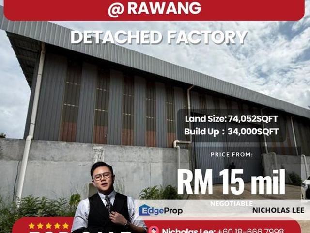 Warehouse for sale in Selayang, Selangor