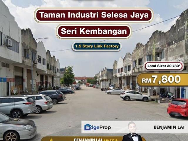 Warehouse for rent in Kajang, Langat