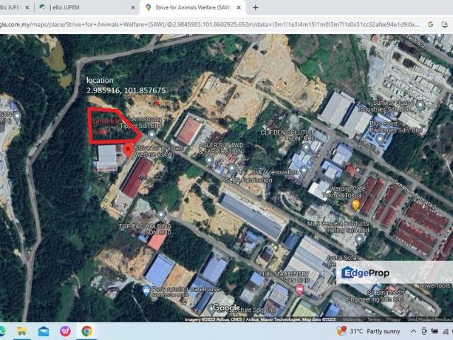 Warehouse for rent in Kajang, Langat