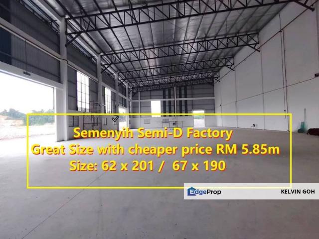 Warehouse for sale in Kajang, Langat