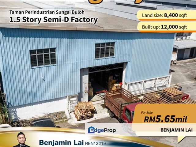 Warehouse for sale in Petaling, Alam Impian
