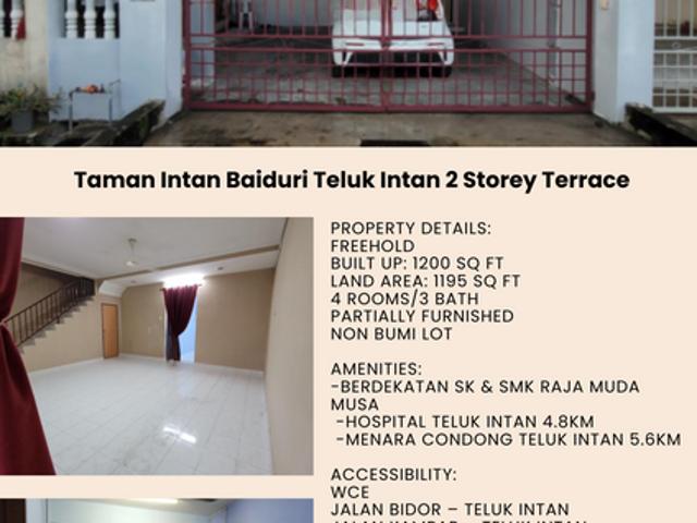 House for sale in Perak, Intan
