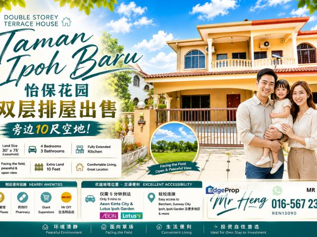 House for sale in Perak, Tanjong Ipoh