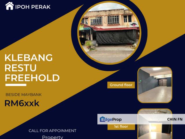 Shop for sale in Perak, Tanjong Ipoh