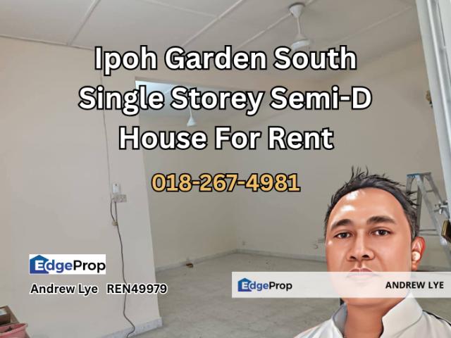 House for rent in Perak, Tanjong Ipoh