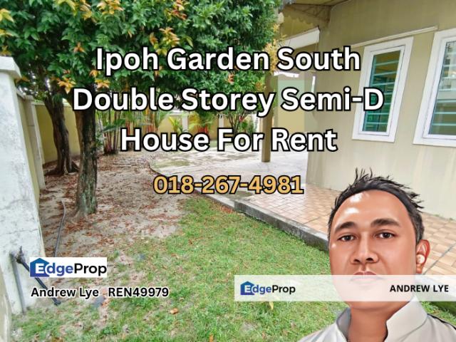House for rent in Perak, Tanjong Ipoh