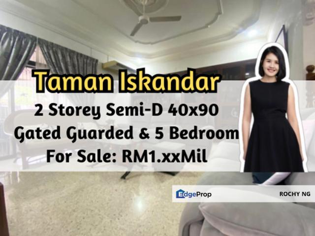 House for sale in Taman Iskandar, Johor Bahru