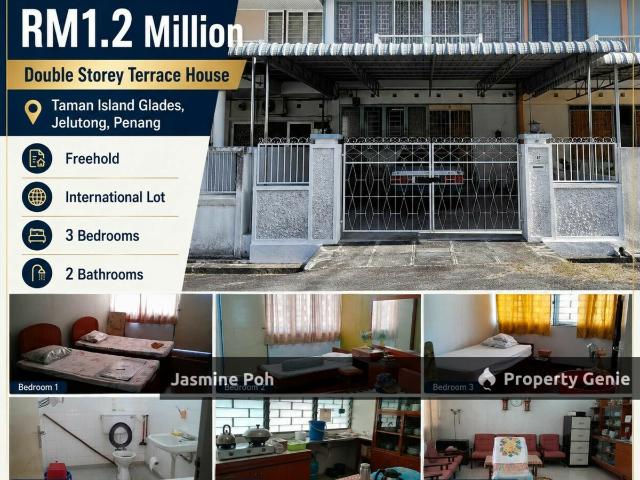 Terraced House for sale in Georgetown, Penang