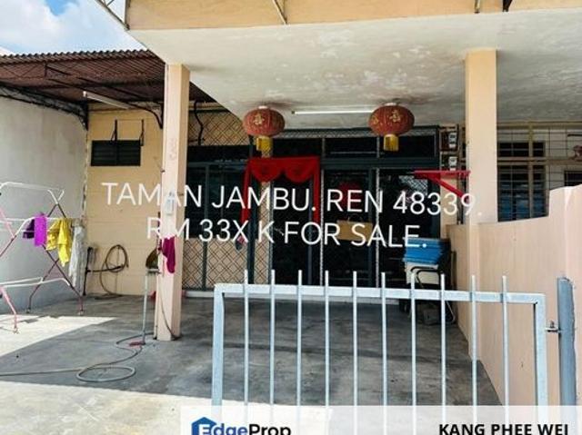 House for sale in Wellesley, Penang