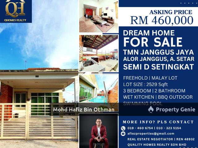 Residential House for sale in Alor Janggus, Kedah