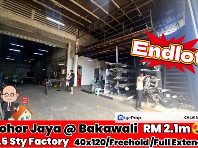 Warehouse for sale in Plentong, Johor