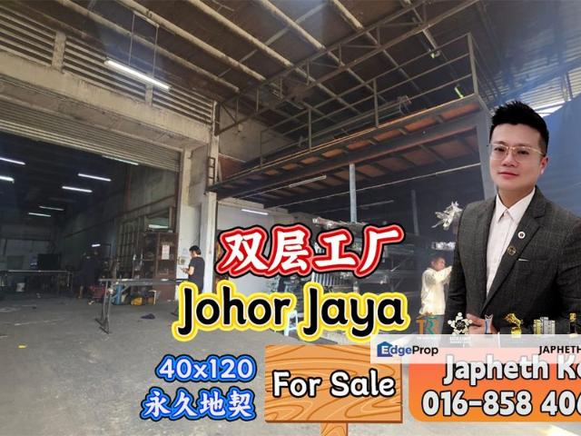 Warehouse for sale in Plentong, Johor