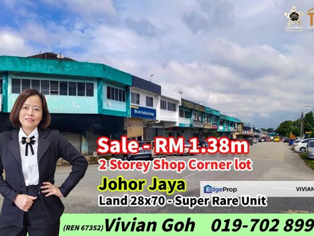 Shop for sale in Plentong, Johor