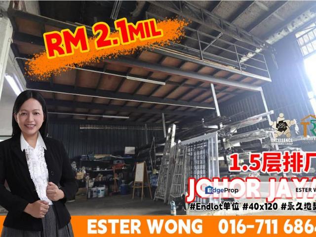 Warehouse for sale in Plentong, Johor