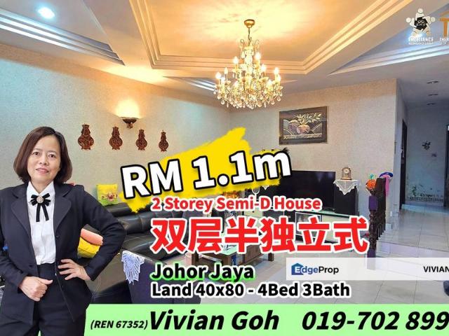 House for sale in Plentong, Johor
