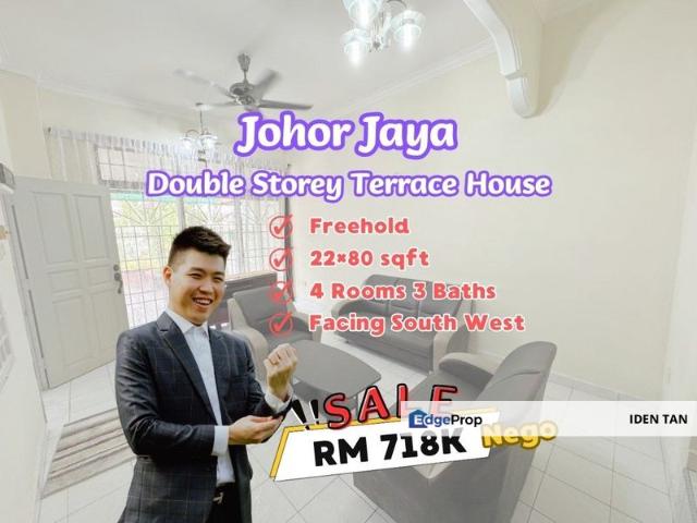House for sale in Plentong, Johor